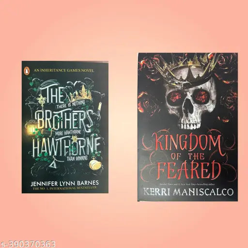 book hub KINGDOM OF THE FEARED and THE BROTHER HAWTHRONE COMBO PACK OF 2