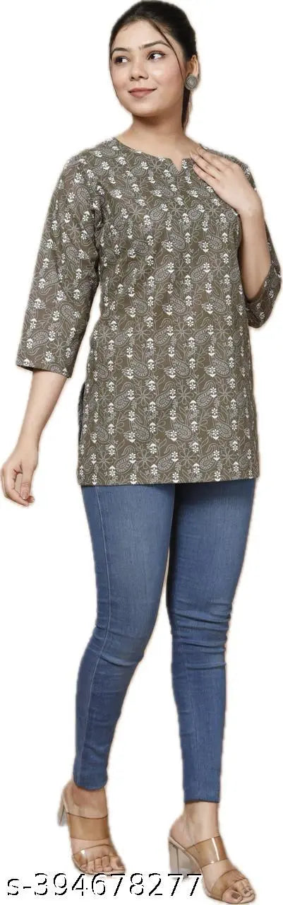 short cotton tops