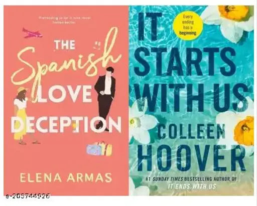 The Spanish Love Deception + It Starts With Us (2 BOOKS COMBO) (Paperback  ENGLISH)