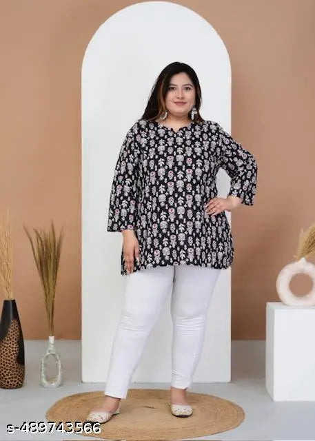 plus size short top