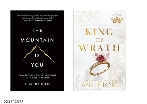 THE MOUNTAIN IS YOU BY BRIANNA WIEST + KING OF WRATH BY  ANA HUANG