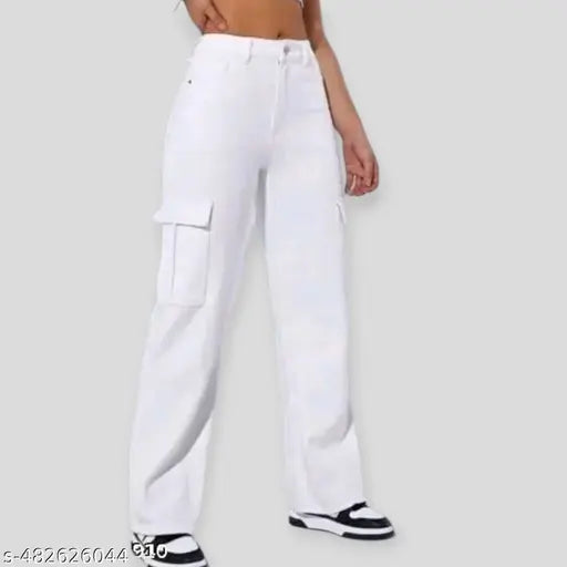 Women solid bell boutam lycra pants