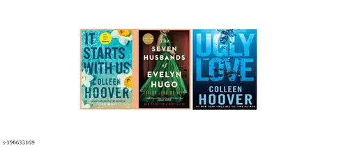 It Starts With Us+ Ugly Love + Seven Husband - Combo (Set Of 3 ) By Reid Taylor Jenkins & Collen Hoover  (Paperback  Reid Taylor Jenkins & Collen Hoover)