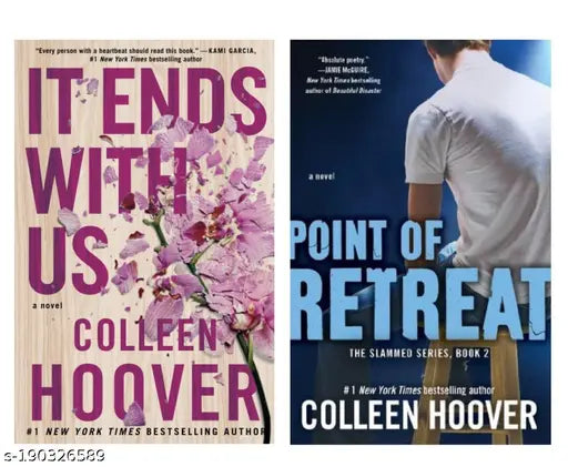 IT ENDS WITH US + POINT OF RETREAT BY COLLEEN HOOVER