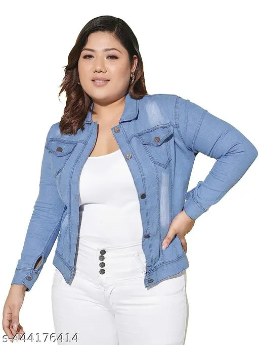 HF denim blue jacket