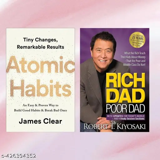 Atomic Habits+Rich Dad Poor Dad