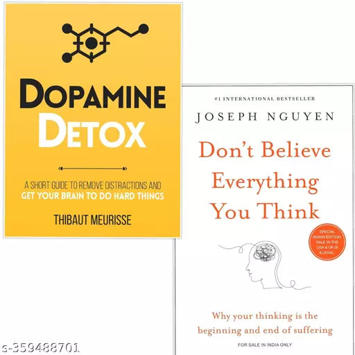 Dopamine Detox + Don't Believe Everything You Think - Paperback