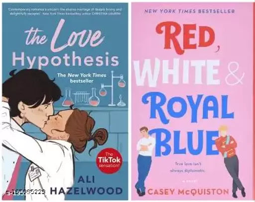Red White & Royal Blue + The Love Hypothesis (Pack Of 2 Books)  (Paperback  Ali Hazelwud)