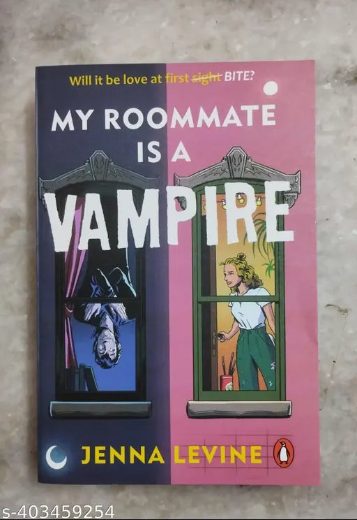 My Roommate Is A Vampire (English  Paperback  Jenna Levine)
