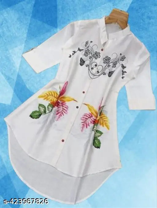 Trendy Womens Printed Shirt