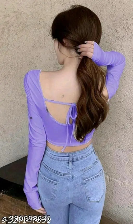 Back Blouse Dori Stylish Top Full sleeve