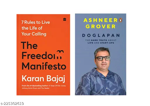 THE  FREEDOM MANIFESTO BY KARAN  + DOGLAPAN BY ASHNEER GROVER