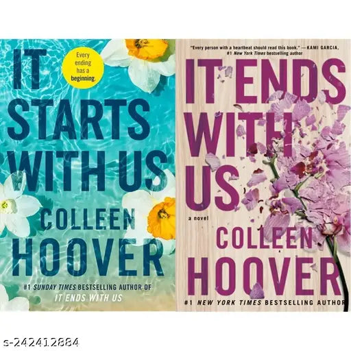 IT STARTS WITH US By COLLEEN HOOVER + IT ENDS WITH US BY COLLEEN HOOVER