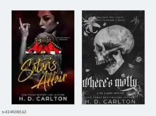 Set Of 2 Book :- Satan's Affair + Where's Molly (English  Paperback  H. D. Carlton)