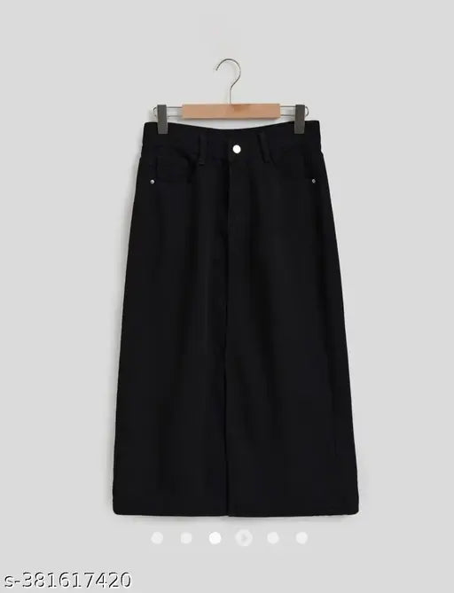 Woman Denim Skirt