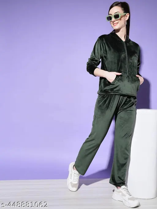 TM Velvet Green Tracksuit