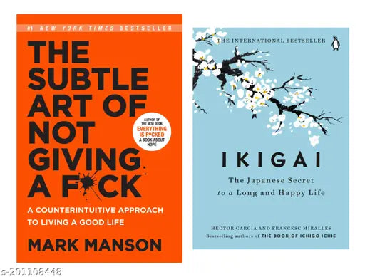 IKIGAI BY HECTOR GRACIA + SUBTLE ART OF NOT GIVING