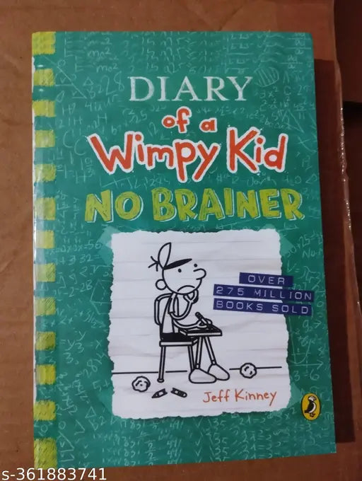 Dairy Of Wimpy kid : - No Brainer (English  Paperback Jeff Kinney)