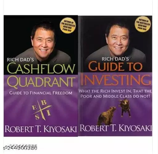 Rich Dad's Cashflow Quadrant: Guide to Financial Freedom+Rich Dad's Guide to Investing: What the Rich Invest In  That the Poor and Middle-Class Do Not(Set of 2books)