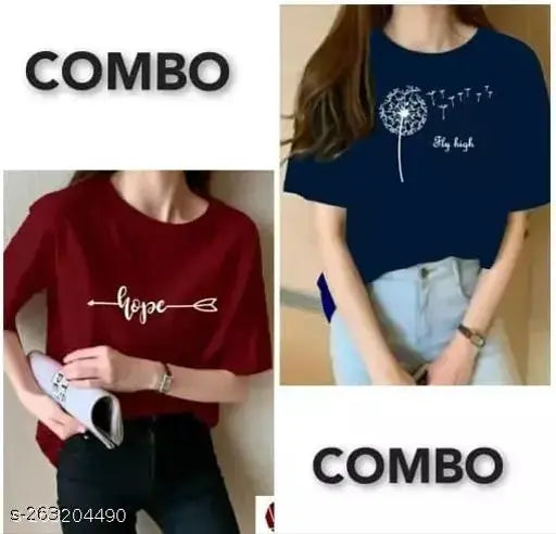 Trendy Designer Women Tshirts