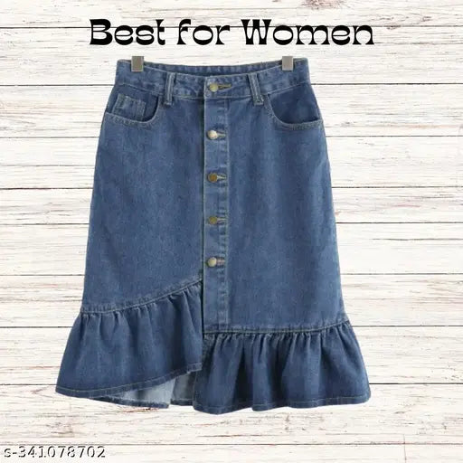 Woman Denim Skirt