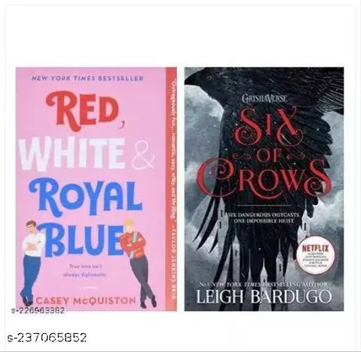 Six of Crows: Book 1 + Red  White & Royal Blue (Casey McQuiston + Leigh Bardugo) books