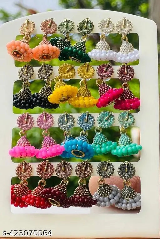 new letest earrins 12 pis