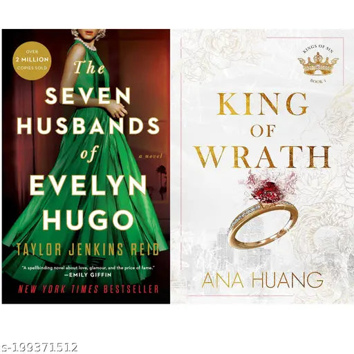 THE SEVEN HUSBANDS OF EVELYN HUGO BY TAYLOR JENKINS REID + KING OF WRATH BY ANA HUANG