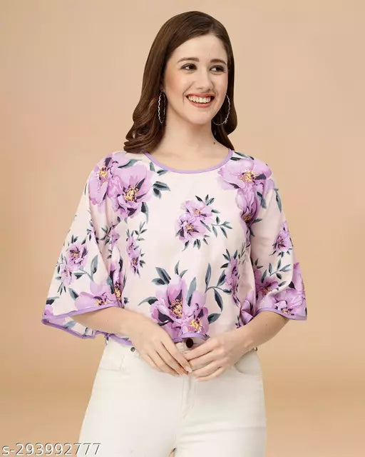 Women printed crop top  multicolor crop top for women  crop top for jeans  top under 199