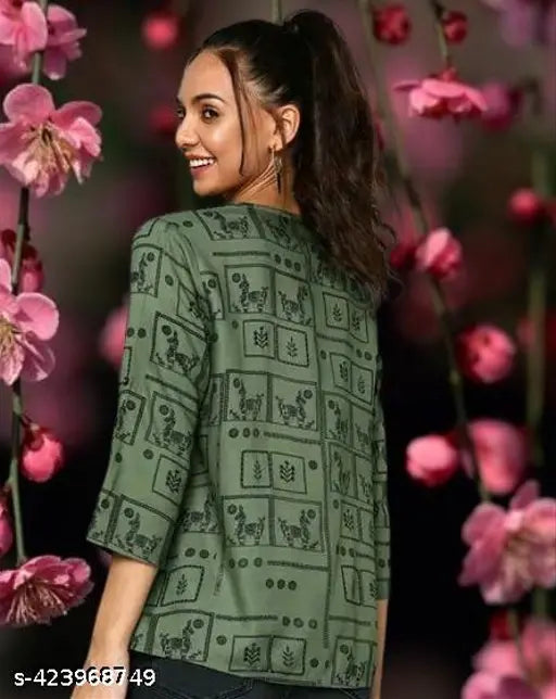 women trendy top