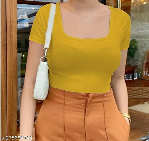 New Latest Deepneck Top