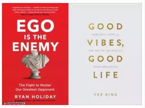 Good Lives + Ego Is The Enemy  (Paperback  Vex king + Ryan Holiday