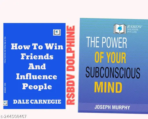 How To Win Friends And Influence People By DALE CARNEGIE AND The Power Of Your Subconscious Mind By Joseph Murphy Combo Of 2 Best Self Help Book In World