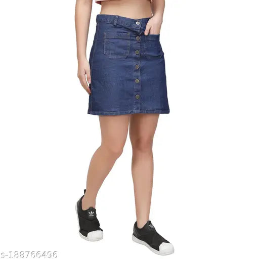 Soften-Woman Denim Skirts