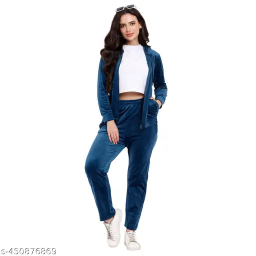 Velvet tracksuit for Woman