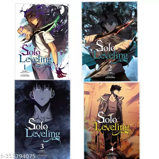 Solo Leveling  Vol. 1    2    3 & 4  (comic) - Paperback