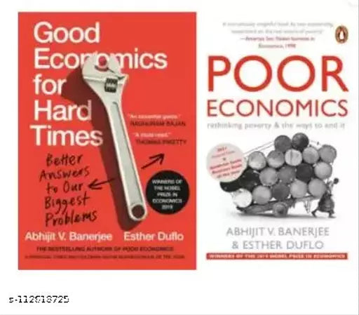Poor Economics And Good Economics For Hard Times Combo  (Paperback  Banerjee Abhijit)