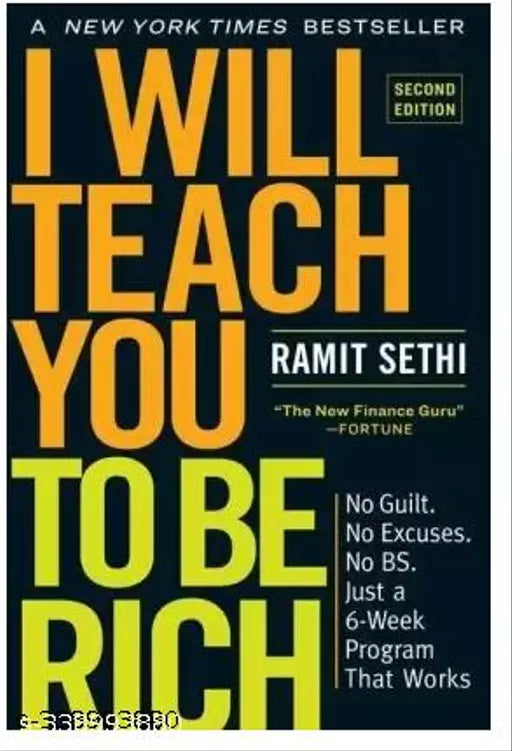 I Will Teach You To Be Rich (English  Paperback  Sethi)  (Paperback  ramit sethi)