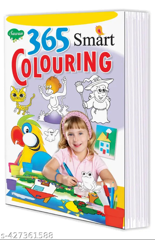 365 Smart Colouring Book : Colouring book for kids  Smart Colouring Books for Kids  Educational Colouring Books.