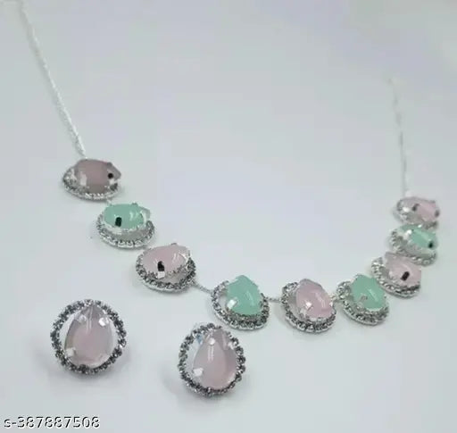 NEW LETES Necklace and Earrings