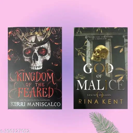 BOOK HUB KINGDOM OF THE FEARED AND God of Malice COMBO PACK OF 2