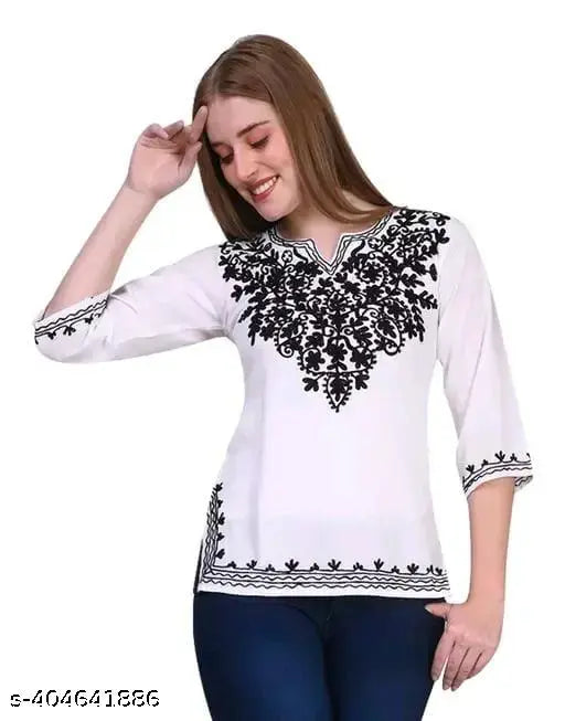 TRENDY BLACK KURTI