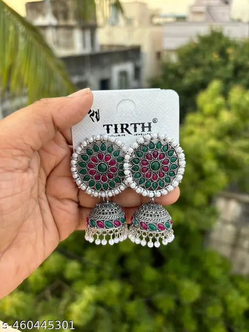 Fashionable Traditional style Jhumka Earrings for Girls and women's -