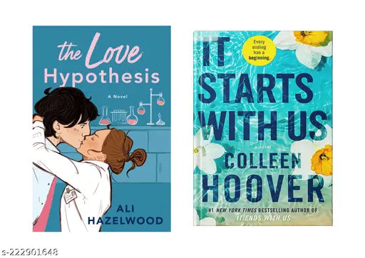 THE LOVE HYPOTHESIS BY ALI HAZELWOOD + IT STARTS WITH US BY COLLEEN HOOVER