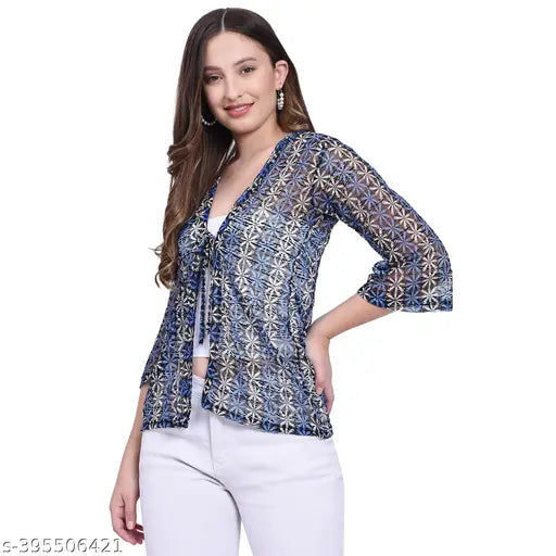 Woman Net Shrug