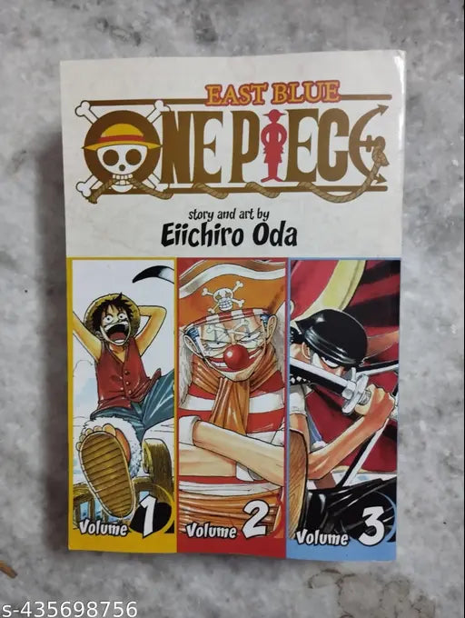 One Piece (Omnibus Edition)  Volume-1 (English  Paperback   Eiichiro Oda)