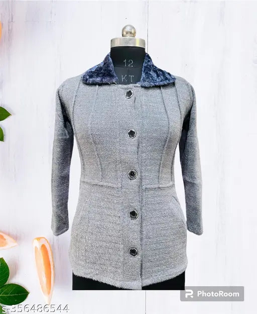 Girls sweaters grey