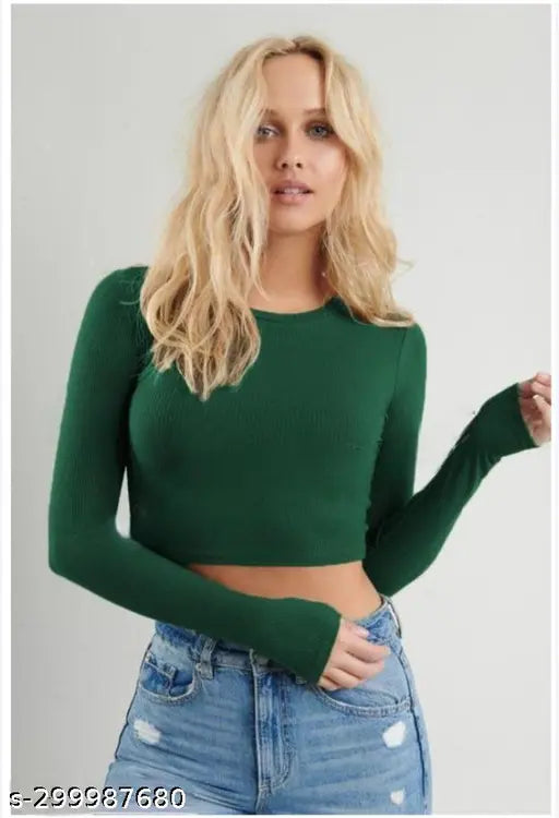 Round Neck Full Sleeve Top