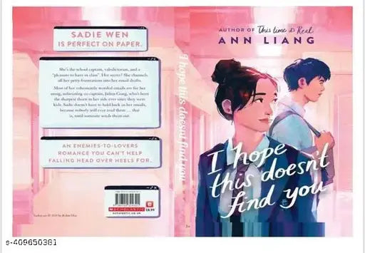 I Hope This Doesn't Find You by ANN LIANG ( Paperback   English ) Bestselling Book