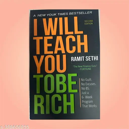 BOOK HUB I Will Teach You to Be Rich No Guilt No Excuse No BS just a 6 week program thats works Paperback by Ramit Sethi
